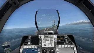 VTOL VR F26  carrier take off and landing