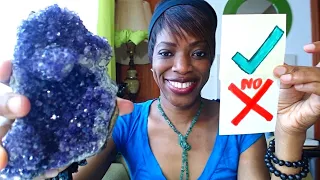 Before You USE or WEAR AMETHYST CRYSTAL - (DO NOT) Combine...