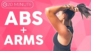 20 minute Yoga for Weight Loss & Toning Abs + Arms 🔥