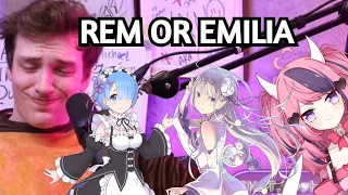 Ironmouse Chooses Between Rem and Emilia, Top 21-30 Anime