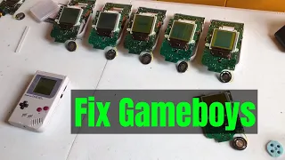 How To Fix Common Original Nintendo GameBoy DMG-01 Problems