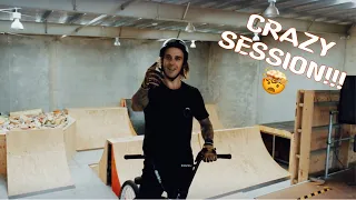 INSANE SESSION AT OUR PRIVATE INDOOR SKATERPARK!! 🤯
