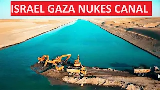 Israel Is SHOCKING the WEST by Building A Canal Project Through Gaza - The Ben Gurion Canal Project