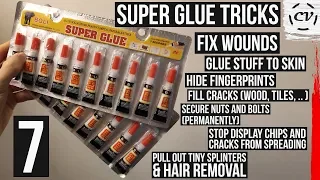 7 Super Glue Tricks That Can Save Your Life (And Cops Don't Want You To Know)