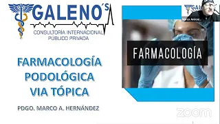 🛑CURSO: FARMACOLOGÍA PODOLÓGICA VÍA TÓPICA