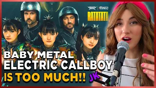I CAN'T HANDLE IT! Vocal Coach Analysis of Baby Metal and Electric Callboy "RATATATA"