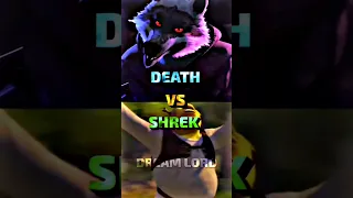 Who Wins in the Epic Battle of Death VS Shrek? #shorts #deathwolf #shrek #dreamworks #pussinboots
