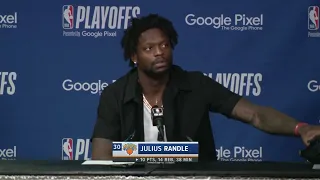 Julius Randle on the Tough Loss vs Miami Heat in Game 3 Postgame Interview