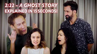 The Cast of 2:22 - A Ghost Story explains the show in 15 seconds