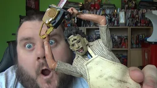 Texas Chainsaw Massacre 40 Anniversary Neca Ultimate Leatherface Action Figure Horror Toys Review