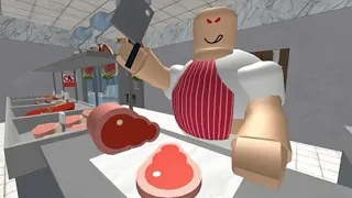 Roblox-Escape the Butcher Shop Gameplay!
