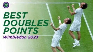 Double The Fun | Best Doubles Points Wimbledon 2023