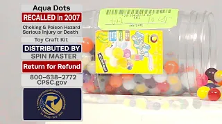 CPSC Recall History | Aqua Dots Recall