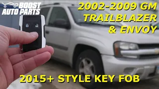 2015+ Style Chrome Key Fob Programming Guide for 2002-2009 GM Trailblazer & Envoy - Boost Auto Parts