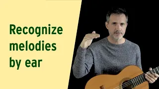 How to recognize melodies by ear using the key of the music