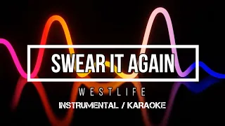 WESTLIFE - Swear It Again | Karaoke (instrumental w/ back vocals)