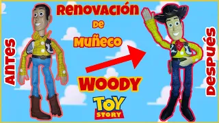 Renovación de muñeco Woody - Toy Story - Woody Gigante - Ara Blue