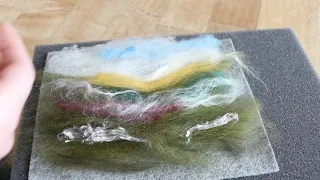 Sheep Painting With Wool Part 1