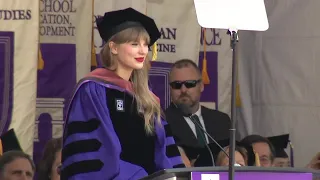 Taylor Swift addresses NYU graduates