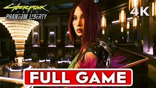 CYBERPUNK 2077 Phantom Liberty Gameplay Walkthrough FULL GAME - No Commentary (4K 60FPS)