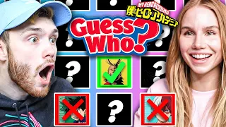 MY HERO ACADEMIA GUESS WHO WITH MY WIFE!!