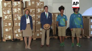 New uniforms unveiled for Olympic games staff