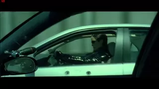 The Matrix Reloaded-Highway Fight Scene Part2 (HD)