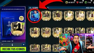 🤯GASTE 500 MILLONES DE MONEDAS para ABRIR ICONOS PRIME ASEGURADOS en FIFA MOBILE *111 Grl Asegurado*