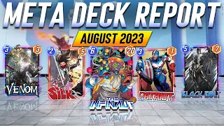 These are the BEST Decks in Marvel Snap: August 2023 | Infinite Conquest & Ladder | Meta Deck Report