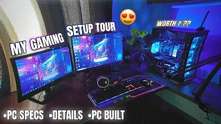 My Gaming Setup Tour😍 | Full Gaming PC Specs in Detail & Gaming PC Build For Bgmi🔥| Vormir Gaming