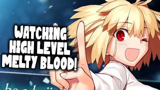 Watching & Learning From High Level Melty Blood Matches!