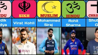 Religion Of Indian Cricketers 2023|| Indian Famous Cricketers Religion