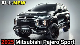 2024-2025 Mitsubishi Pajero Sport First Look: interior, exterior, design, release date,Full Detail