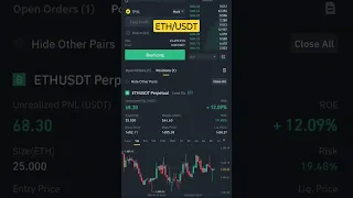 R$500 EM 2 MINUTOS OPERAÇÃO DE FUTUROS NA BINANCE SCALP #binance #bitcoin #ethereum