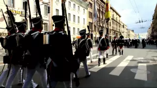 Русская армия на марше 1812 й
