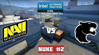 ГРУППА B. NAVI vs FURIA. MAP-2 NUKE. IEM GLOBAL CHALLENGE 2020