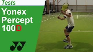 Test de la raquette de tennis Yonex Percept 100D (2023)