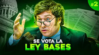 LEY DE BASES: CIERRES Y VOTACIÓN EN GENERAL