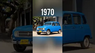 Evolution of Renault (1906~2023) #shorts #90s #80s #2k #trending #viral