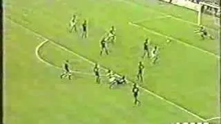 Maradona goal in Napoli vs Bologna in 1990