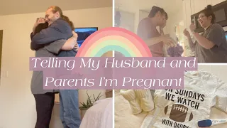 Telling My Husband (and Parents) That I'm Pregnant
