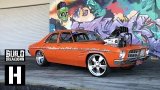 Kranky Invades the Yard! 1400hp WILD Aussie Burnout Machine smokes us out