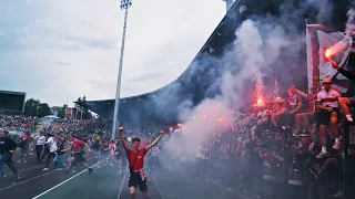 Meister, Aufstieg, Liga 3! Pyro & Support  Hertha BSC II - Energie Cottbus