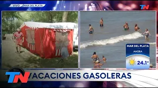 VACACIONES GASOLERAS: TN de camping en Mar del PLata