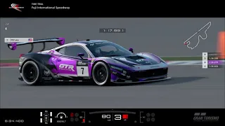 GT Sport | FIA Manufacturers Cup | Gr3 at Fuji Hotlap:  1:36.203