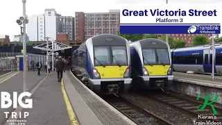 Trains at Belfast Great Victoria Street, BDL - 19/5/19