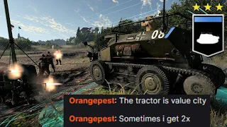 The tractor (Orangepest vs Hero)
