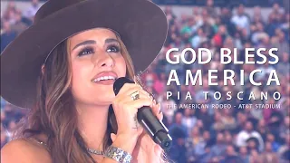 "God Bless America" - Pia Toscano - The American Rodeo - AT&T Stadium 3/6/22