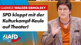 SPD will prüfen, ob Bühnen ‚bunt‘ genug sind! – Gabriele Walger-Demolsky (AfD)