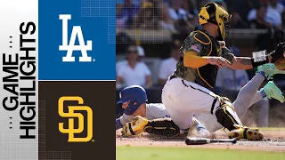 Dodgers vs. Padres Game Highlights (8/6/23) | MLB Highlights